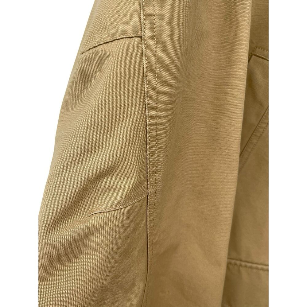 Vintage LL Bean Chore Barn Coat Corduroy Collar Flannel Lined Men’s Size Large - Picture 4 of 16